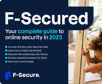 F-Secured threat report cover