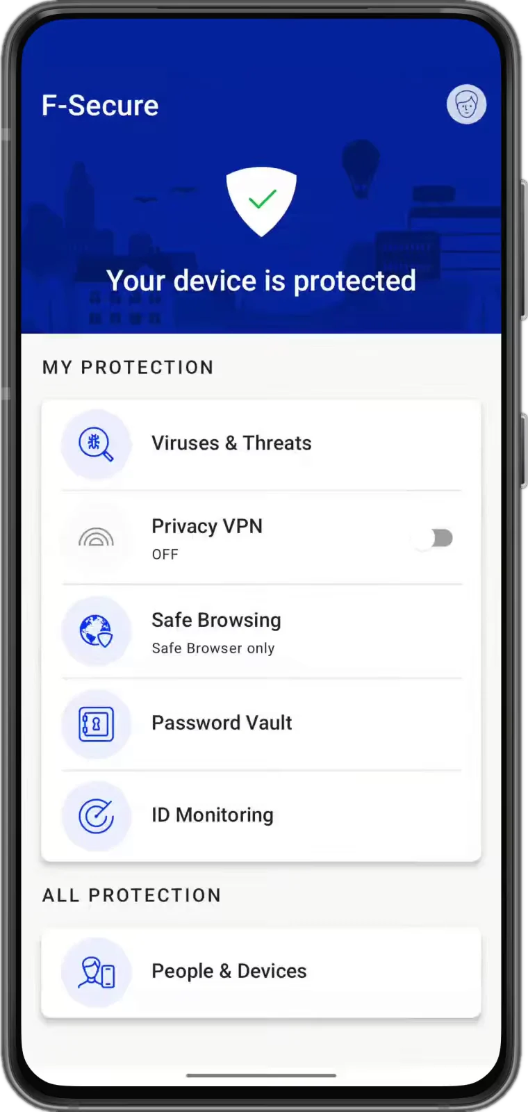 F‑Secure VPN — One click to online privacy